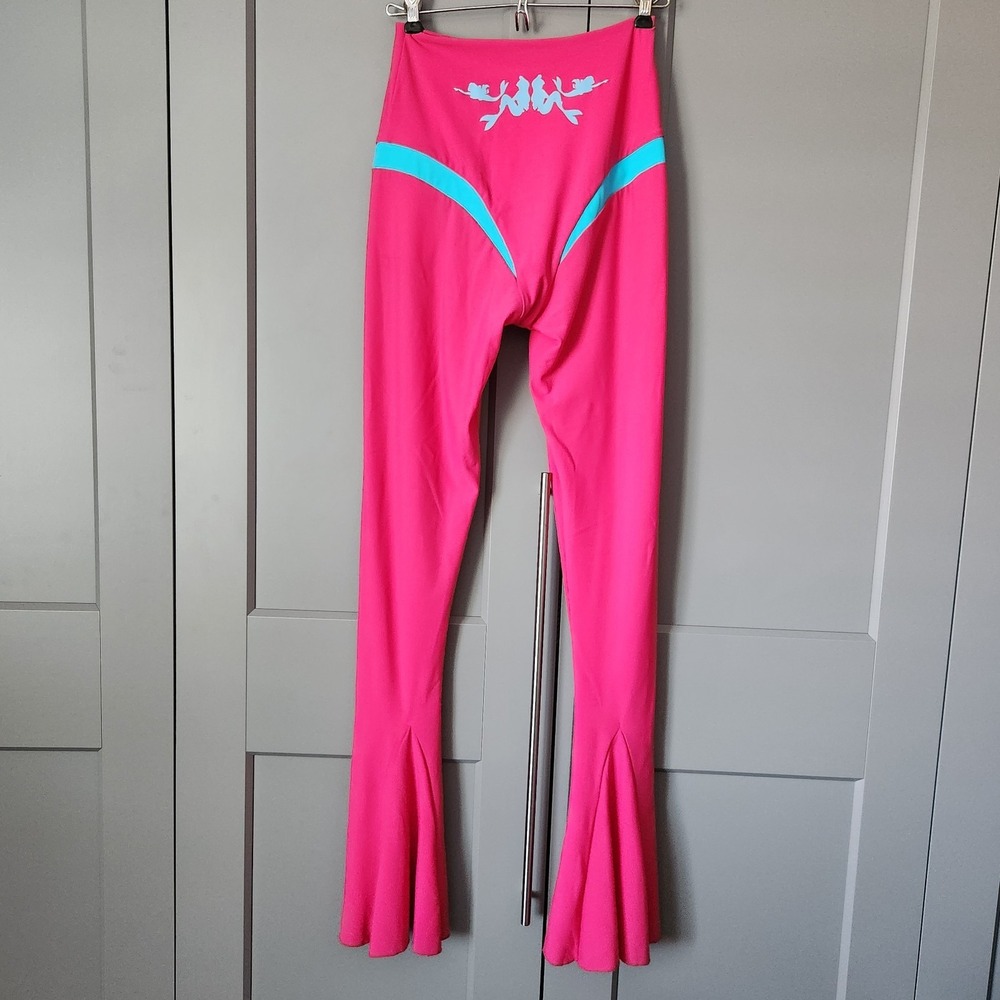 MARSHALL COLUMBIA X Disney The Little Mermaid High Waist Flare Leg Pants Pink M